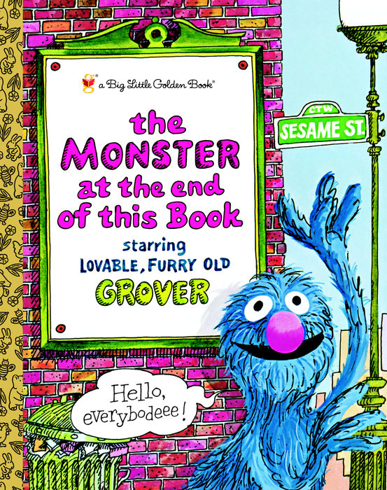 Cover of The Monster at the End of this Book (Sesame Street)