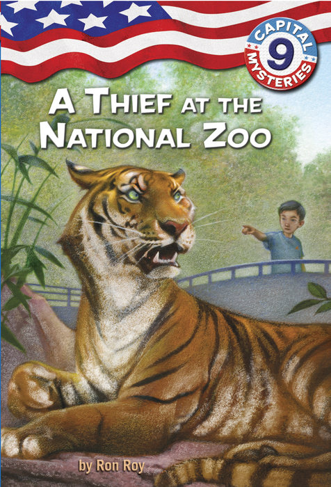 Cover of Capital Mysteries #9: A Thief at the National Zoo