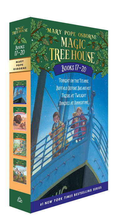 Cover of Magic Tree House Books 17-20 Boxed Set