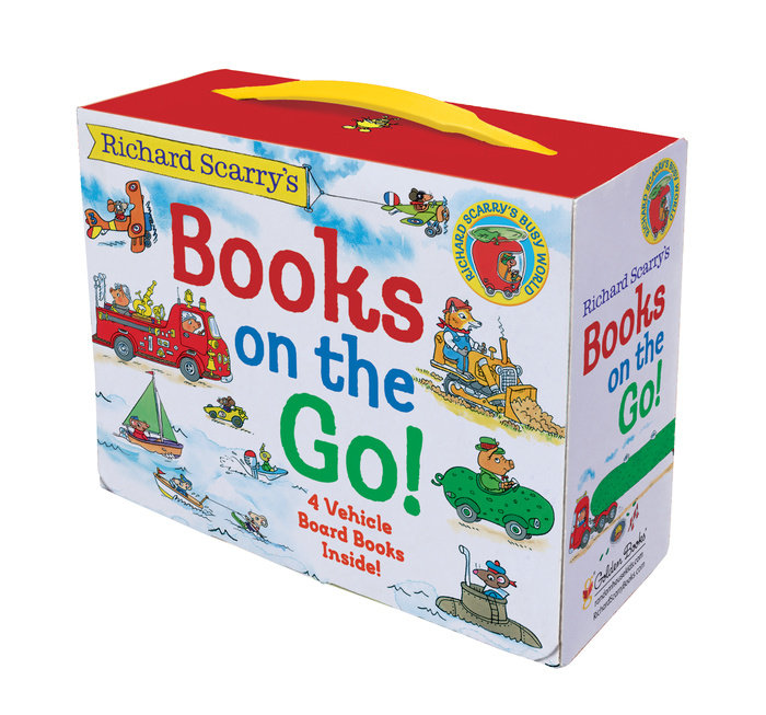 Cover of Richard Scarry\'s Books on the Go