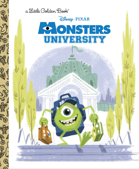 Cover of Monsters University Little Golden Book (Disney/Pixar Monsters University)