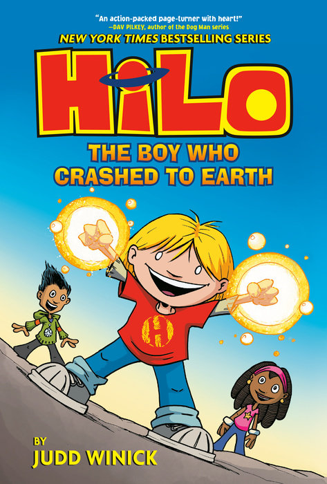 Cover of Hilo Book 1: The Boy Who Crashed to Earth