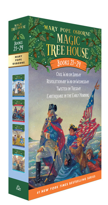 Cover of Magic Tree House Books 21-24 Boxed Set