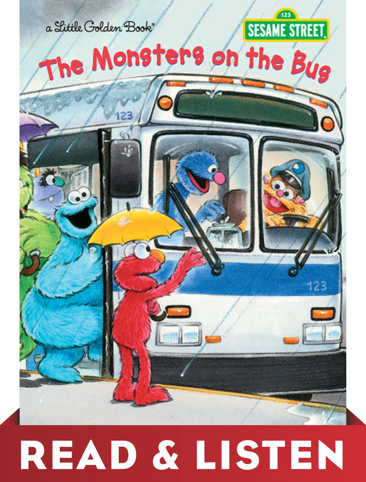 Cover of The Monsters on the Bus (Sesame Street): Read & Listen Edition