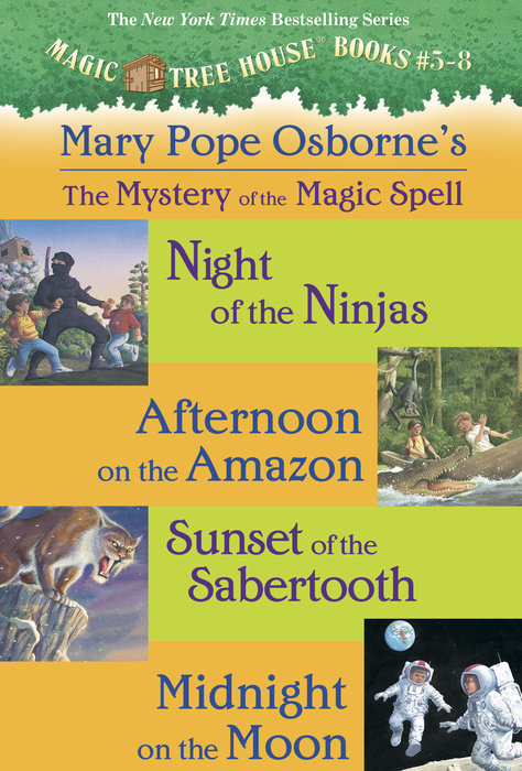 Cover of Magic Tree House Books 5-8 Ebook Collection