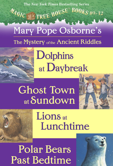 Cover of Magic Tree House Books 9-12 Ebook Collection