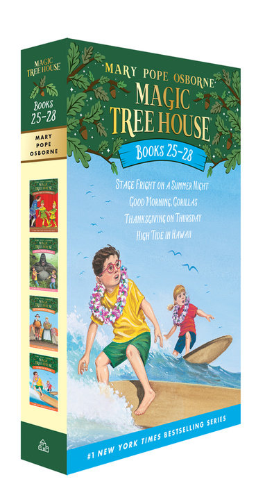 Cover of Magic Tree House Books 25-28 Boxed Set