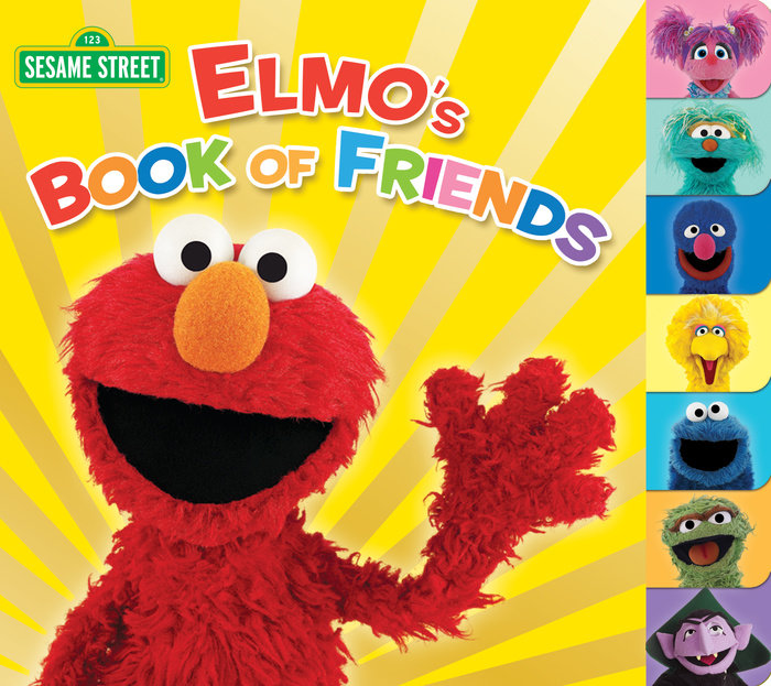 Cover of Elmo\'s Book of Friends (Sesame Street)