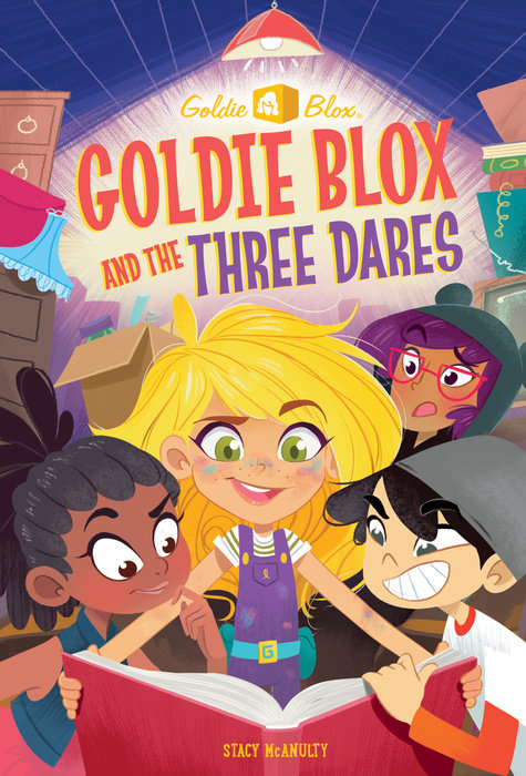 Cover of Goldie Blox and the Three Dares