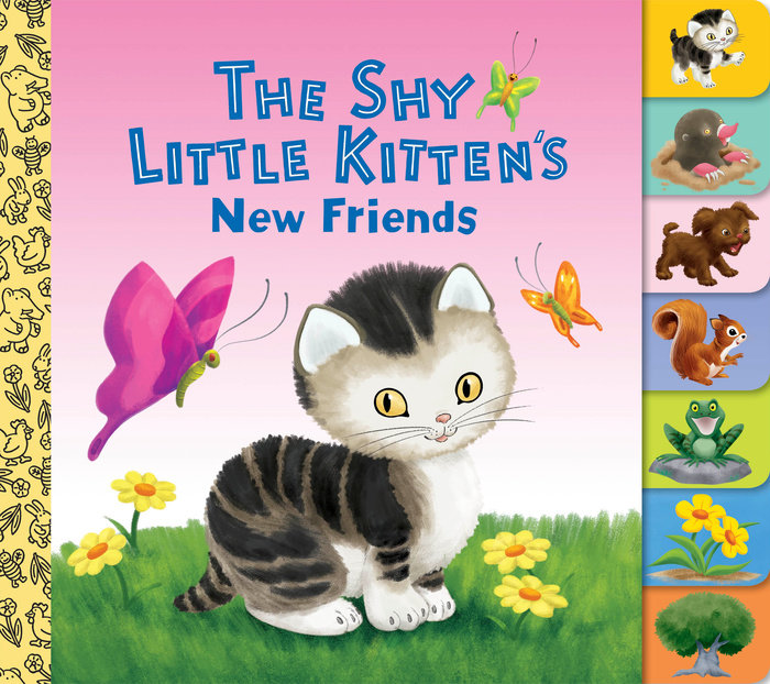 Cover of The Shy Little Kitten\'s New Friends