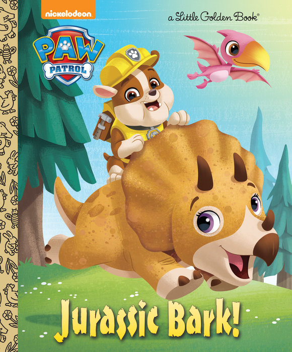 Cover of Jurassic Bark! (PAW Patrol)
