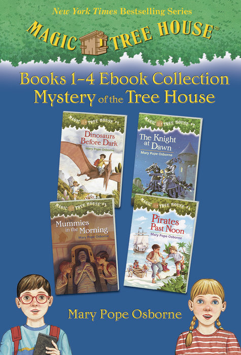 Cover of Magic Tree House Books 1-4 Ebook Collection