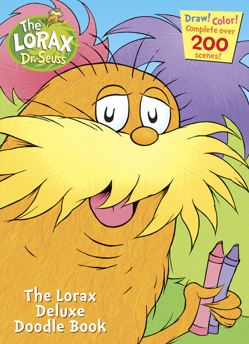 Cover of The Lorax Deluxe Doodle Book