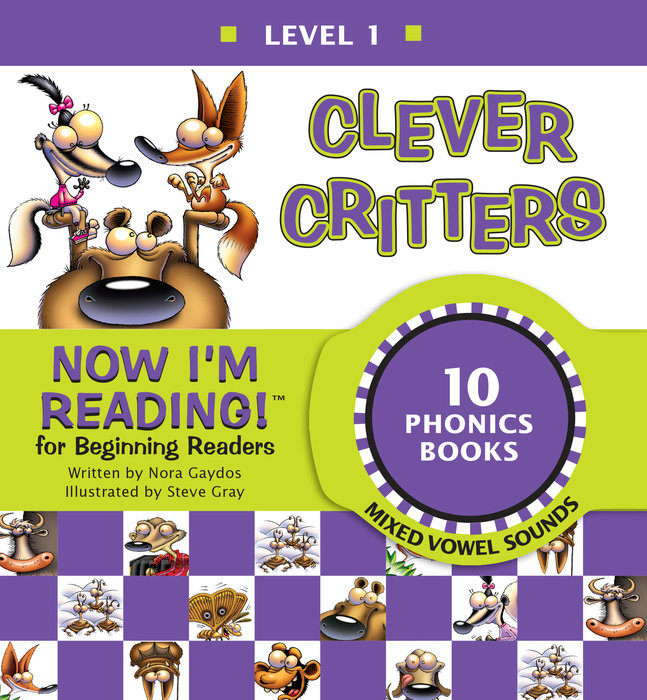 Cover of Now I\'m Reading! Level 1: Clever Critters (Mixed Vowel Sounds)