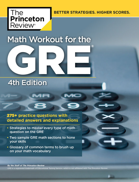 Cover of Math Workout for the GRE, 4th Edition