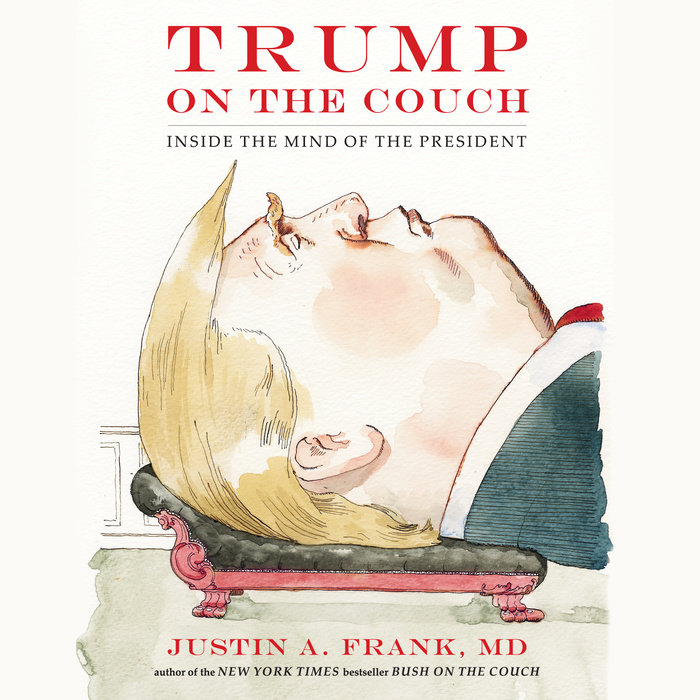 Trump on the Couch Cover