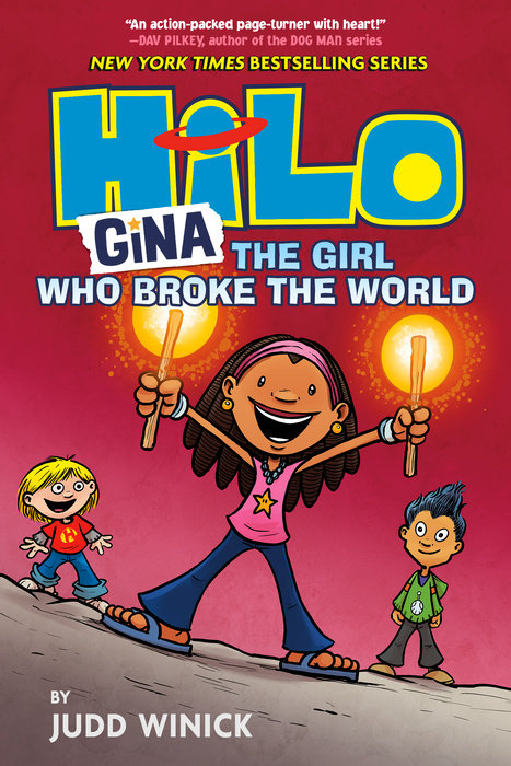 Cover of Hilo Book 7: Gina---The Girl Who Broke the World