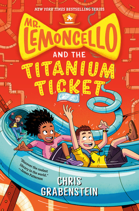 Cover of Mr. Lemoncello and the Titanium Ticket