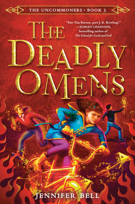 Cover of The Uncommoners #3: The Deadly Omens