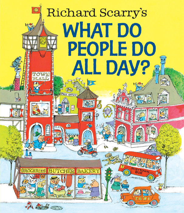 Richard Scarrys Best Collection Ever! 10 books collection. What do people  do all day? and other stories.: 9780007977710: : Books