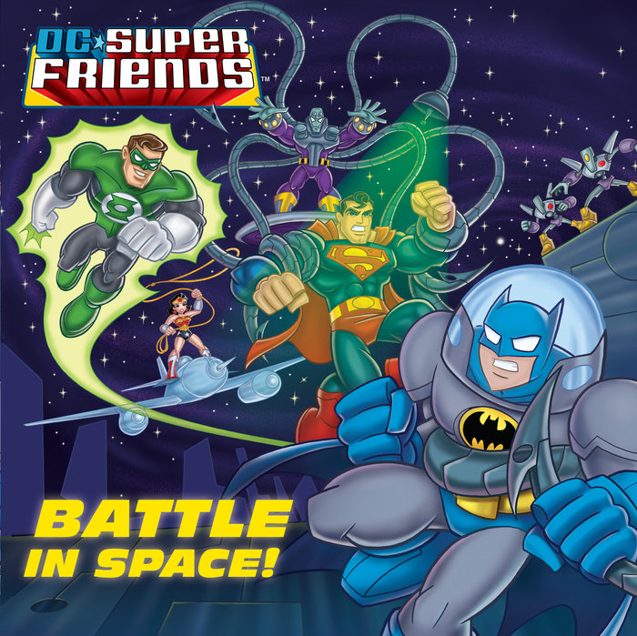 Cover of Battle in Space! (DC Super Friends)