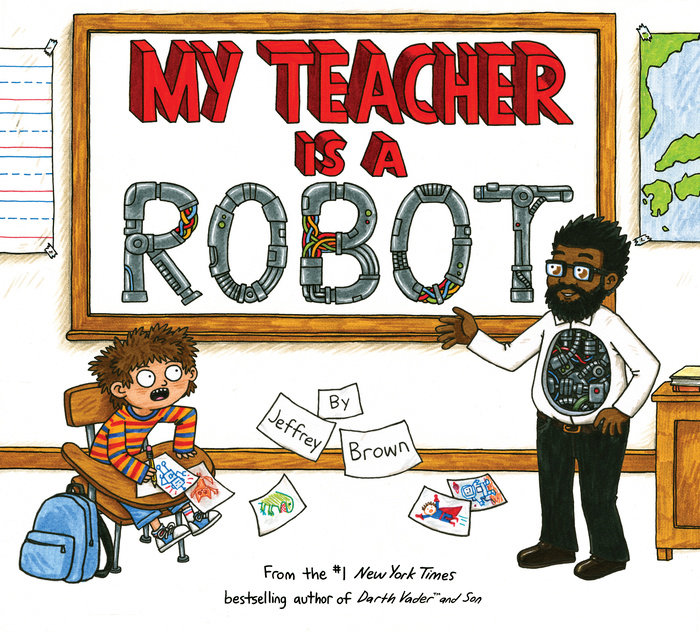 Cover of My Teacher is a Robot