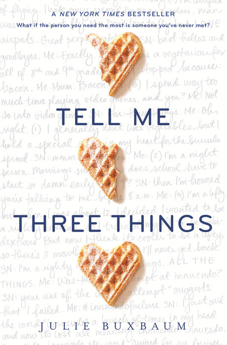 Cover of Tell Me Three Things
