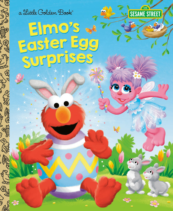 Cover of Elmo\'s Easter Egg Surprises (Sesame Street)