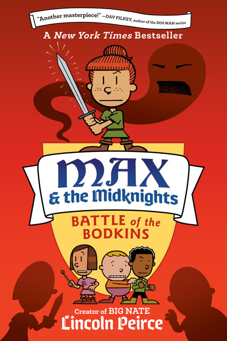 Cover of Max and the Midknights: Battle of the Bodkins