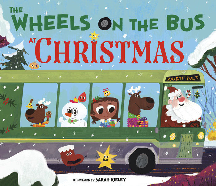 Cover of The Wheels on the Bus at Christmas
