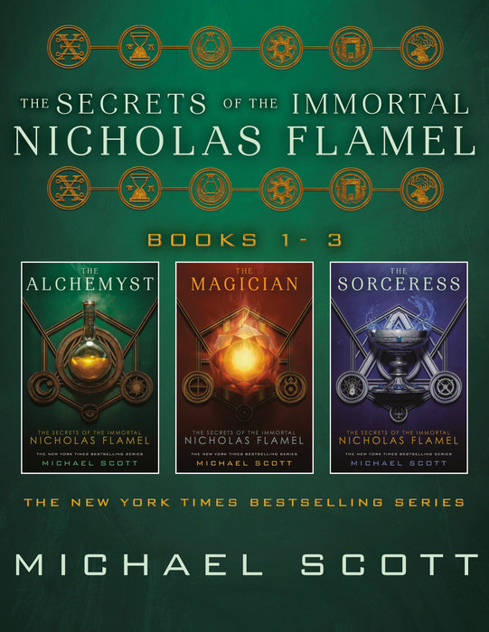 Cover of The Secrets of the Immortal Nicholas Flamel (Books 1-3)