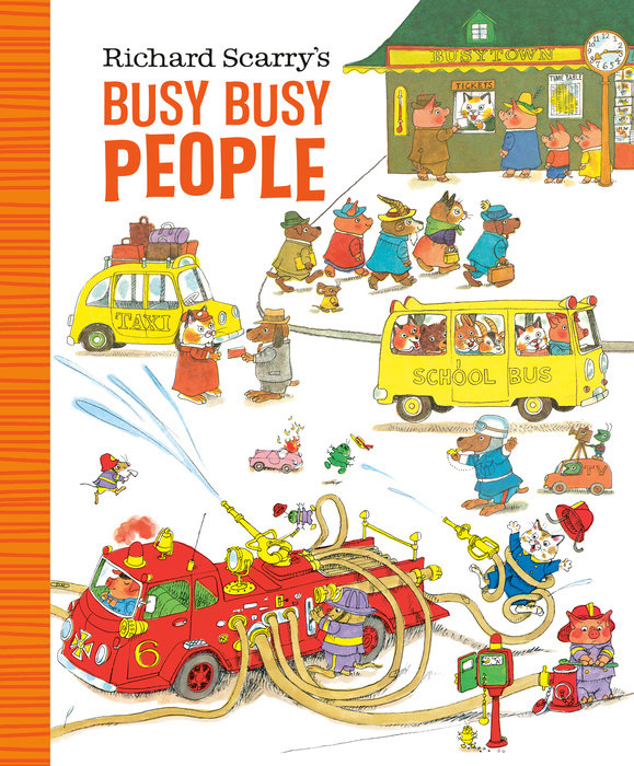 Cover of Richard Scarry\'s Busy Busy People