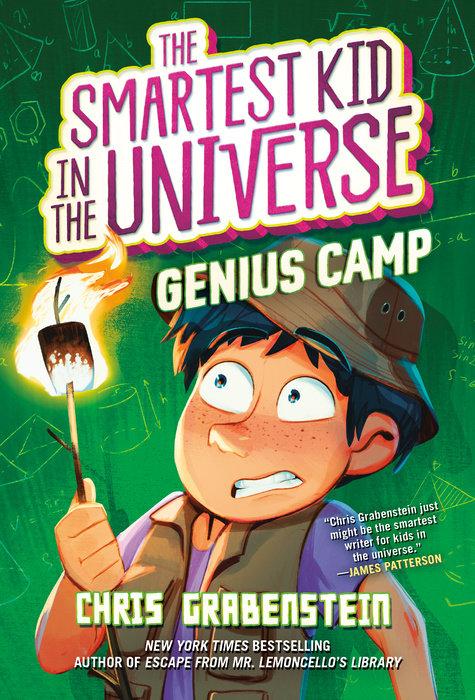 Cover of Genius Camp: The Smartest Kid in the Universe, Book 2