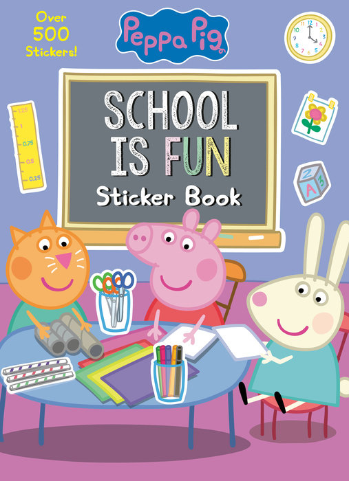 Cover of School is Fun Sticker Book (Peppa Pig)