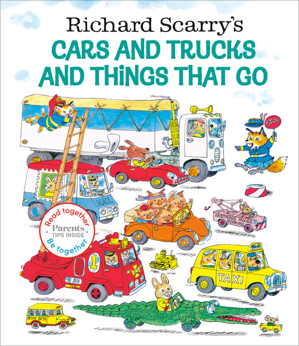 Cover of Richard Scarry\'s Cars and Trucks and Things That Go: Read Together Edition
