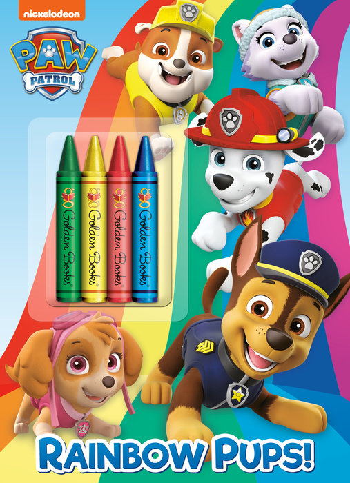 Cover of Rainbow Pups! (PAW Patrol)