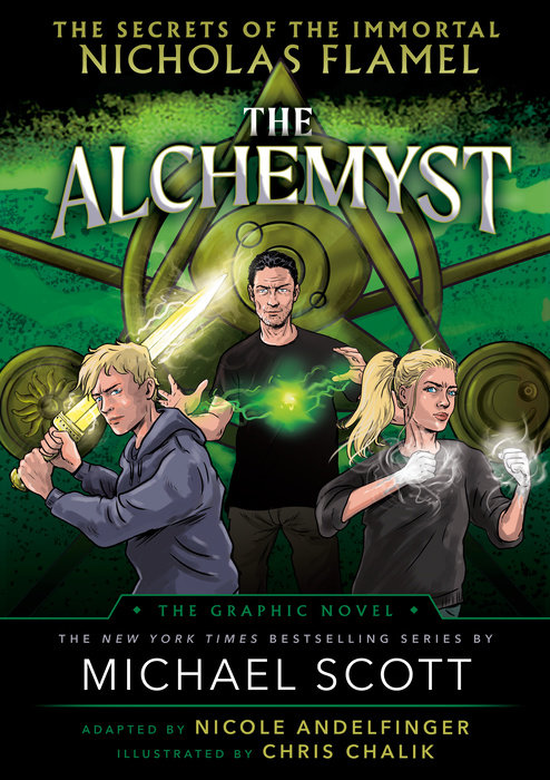 Cover of The Alchemyst: The Secrets of the Immortal Nicholas Flamel Graphic Novel