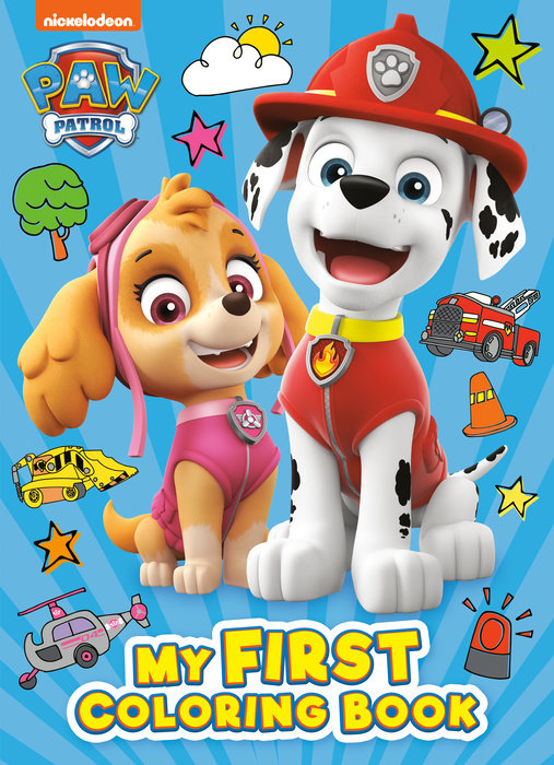 Cover of PAW Patrol: My First Coloring Book (PAW Patrol)