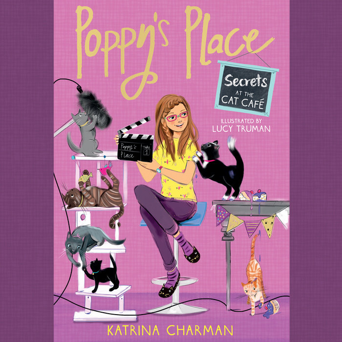 Secrets at the Cat Café Cover