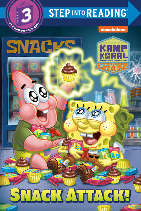 Cover of Snack Attack! (Kamp Koral: SpongeBob\'s Under Years)