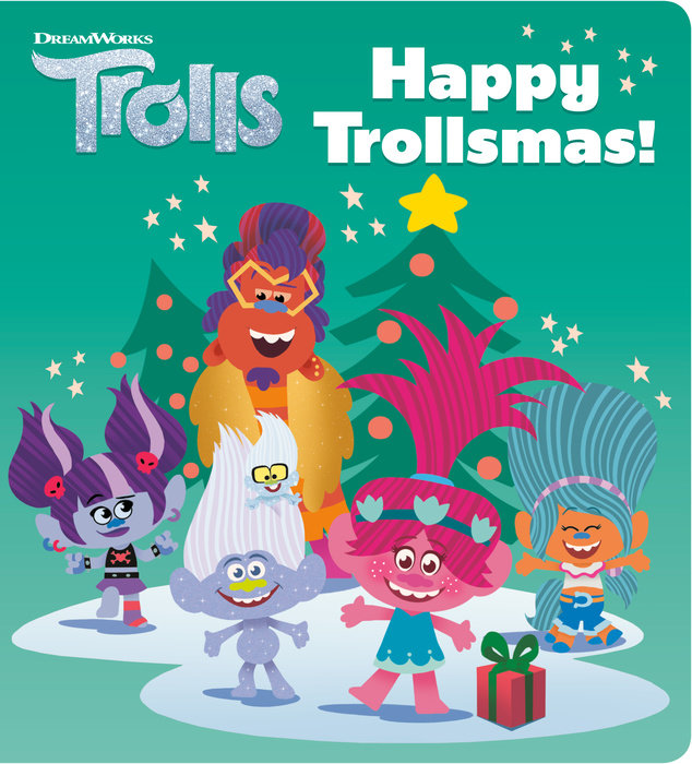 Cover of Happy Trollsmas! (DreamWorks Trolls)