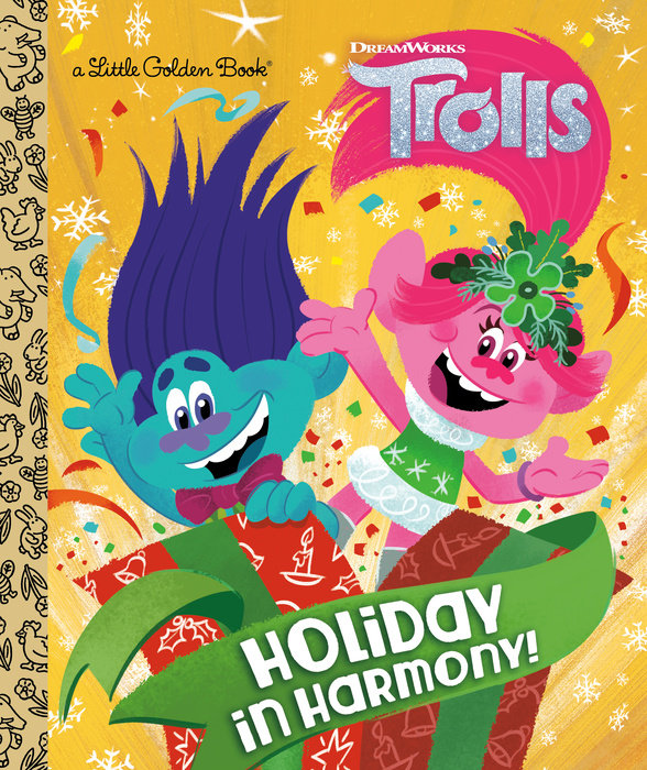 Cover of Holiday in Harmony! (DreamWorks Trolls)
