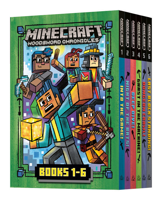 Cover of Minecraft Woodsword Chronicles: The Complete Series: Books 1-6 (Minecraft  Woosdword Chronicles)