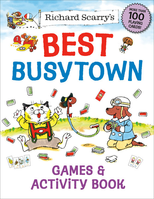 Cover of Richard Scarry\'s Best Busytown Games & Activity Book