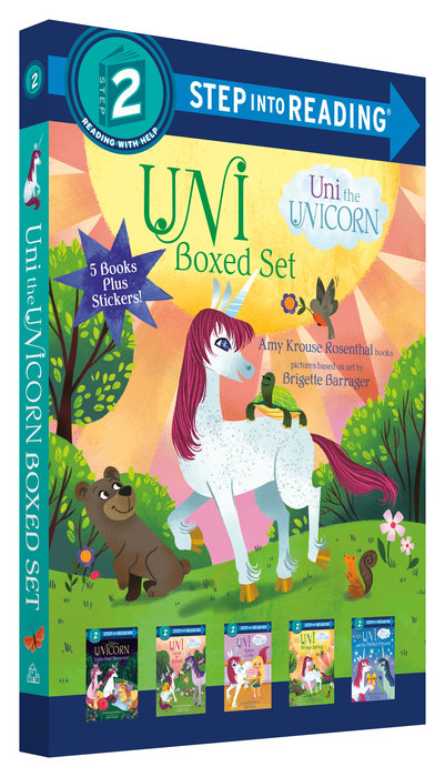 Cover of Uni the Unicorn Step into Reading Boxed Set