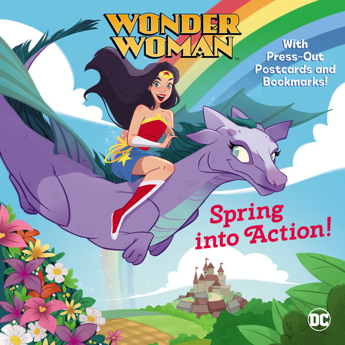 Cover of Spring into Action! (DC Super Heroes: Wonder Woman)