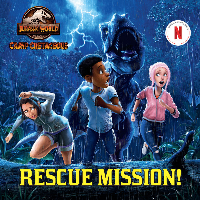 Cover of Rescue Mission! (Jurassic World: Camp Cretaceous)