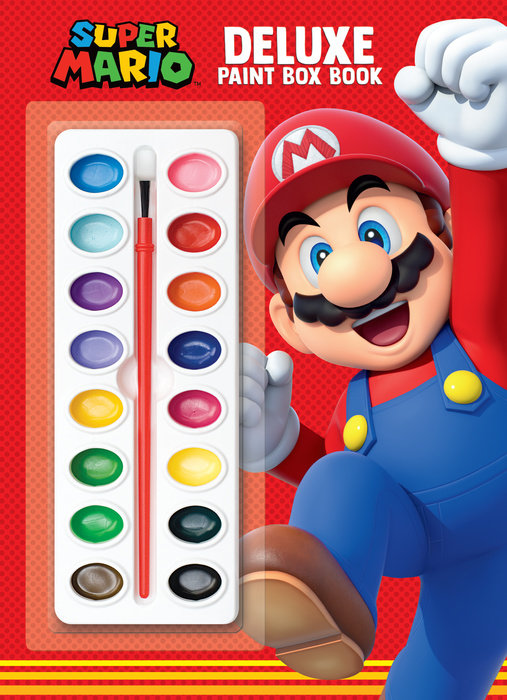 Cover of Super Mario Deluxe Paint Box Book (Nintendo®)