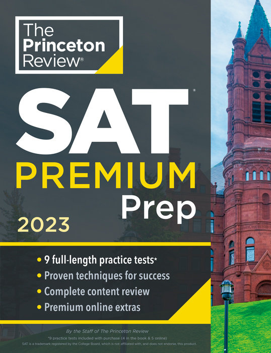Cover of Princeton Review SAT Premium Prep, 2023