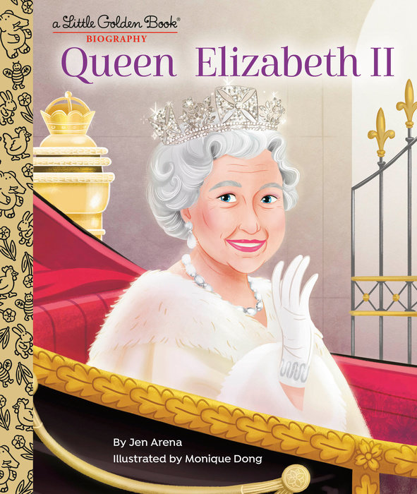 Cover of Queen Elizabeth II: A Little Golden Book Biography
